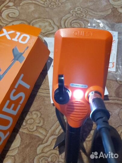 Металлоискатель quest x10 pro