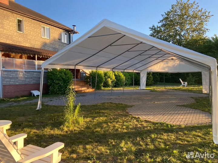 Аренда шатров 4х8 мебель