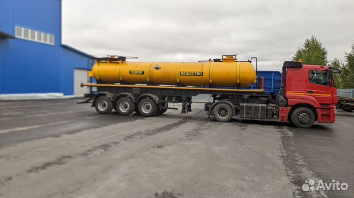 Полуприцеп цистерна для соляной кислоты, 20 m3