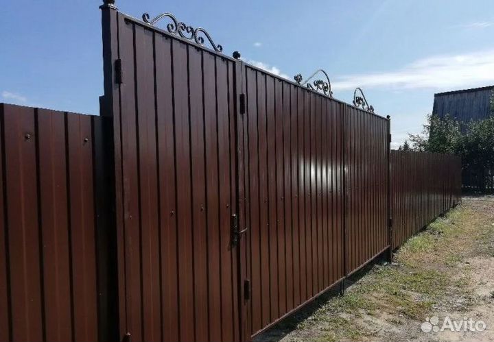Забор металлический замер бесплатно быстро