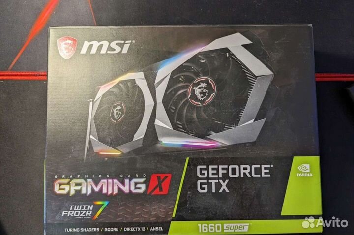 Видеокарта MSi GeForce GTX 1660S Gaming X чек днс