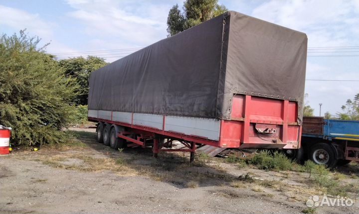 Полуприцеп бортовой Krone SD 27, 2003