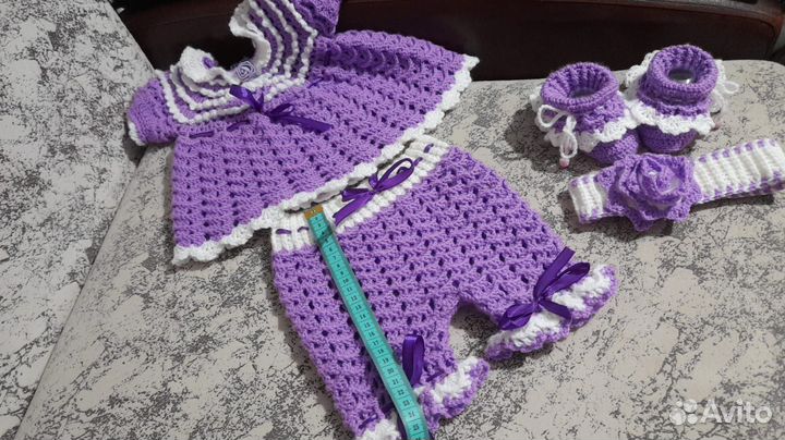 Вязаные детские вещи ручной работы