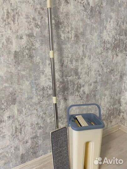 Швабра с ведром и отжимом новые