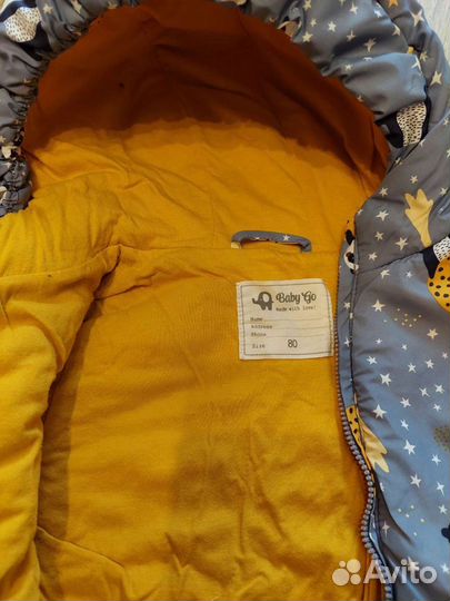 Комбинезон демисезонный 80