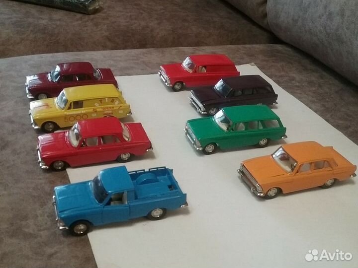 Модели из коллекции Москвич, все модификации