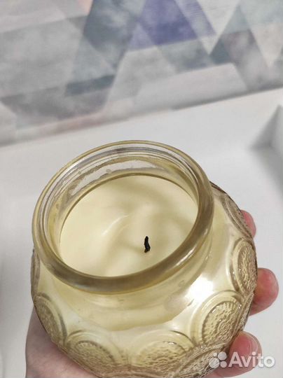 Ароматическая свеча ваниль