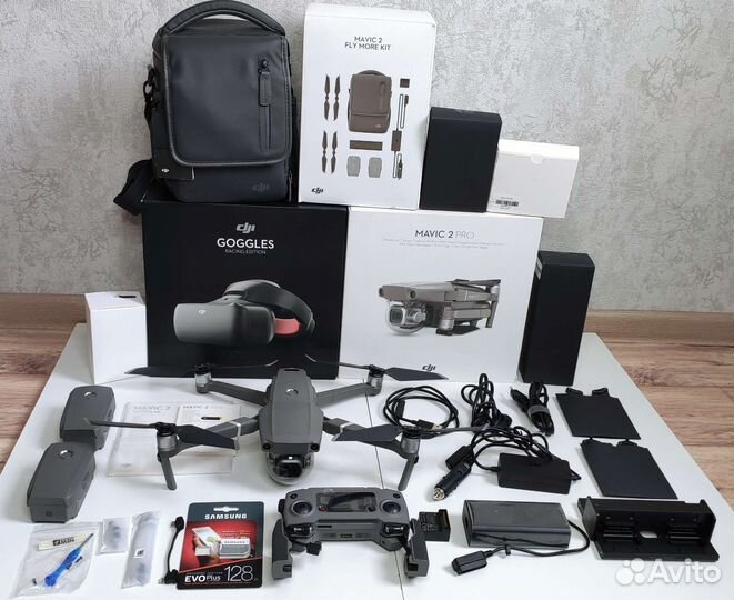 Mavic 2 pro Dji goggles RE + Fly More Kit