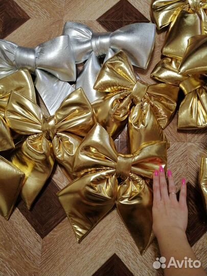 Ёлочные Шары Банты 20 15 10 см