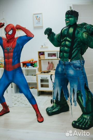 Халк ростовая кукла на день рождения