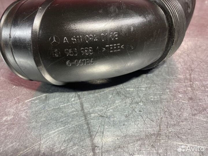 Патрубок Mercedes C-Class W203 OM611 2.2 CDI 2003