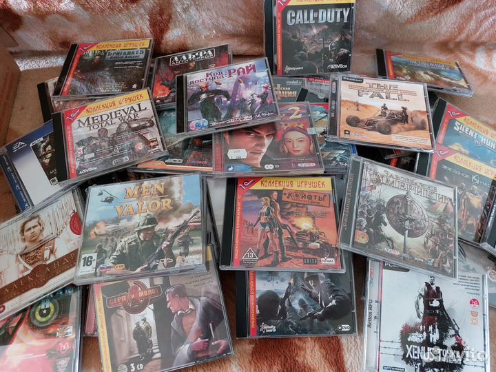 Продам CD и DVD диски с играми, фильмами и музыкой