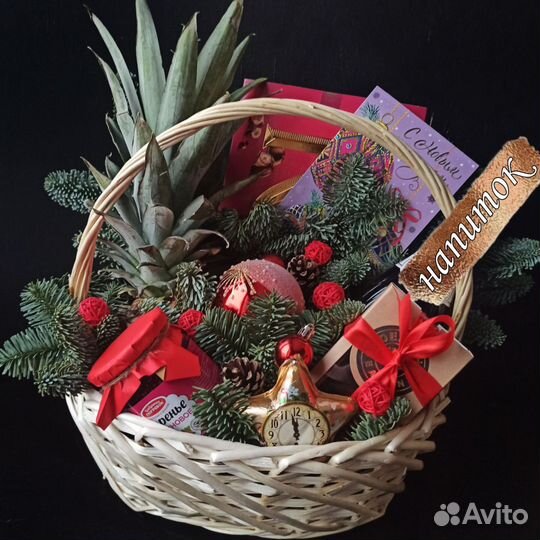 Новогодние подарки. Подарочные корзины