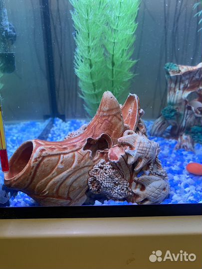 Декор в аквариум. Грот для рыб