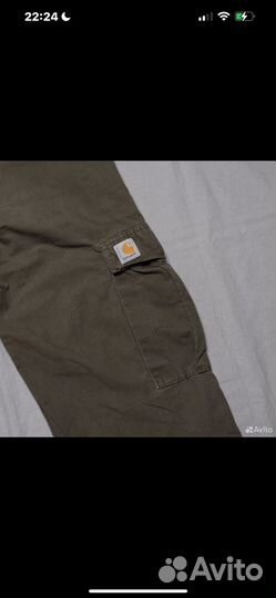 Штаны карго carhartt wip