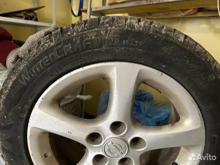 Колеса зимние шипованные 205/55/R16 для Nissan