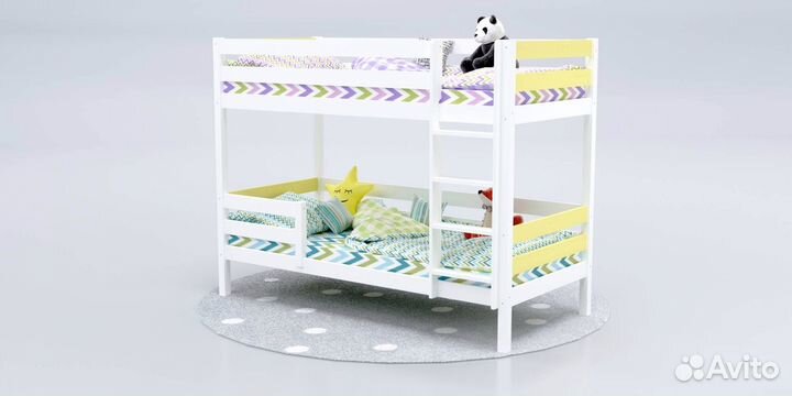 Двухъярусная кровать детская с доставкой