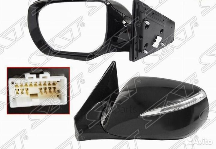 SAT ST-HN67-940-2 Зеркало hyundai santa FE 12-16 L