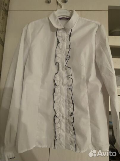 Рубашка белая для девочки