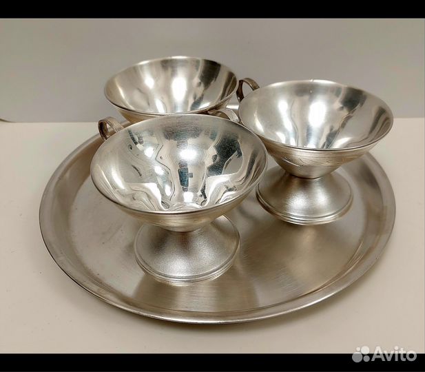 Набор мельхиор серебрение