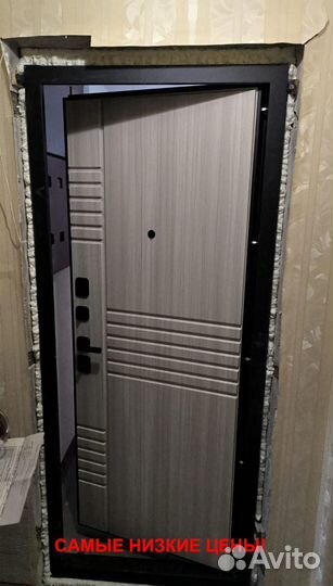 Тёплая дверь входная железная с бесплатной доставк