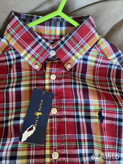 Ralph lauren рубашка для мальчика 134 см