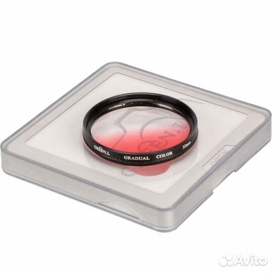 Светофильтр Green-L градиентный красный - 52mm