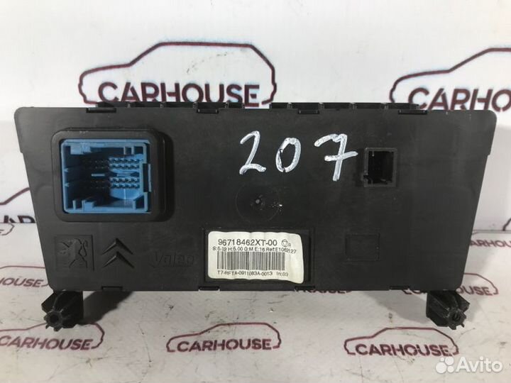 Блок управления климат-контролем Peugeot 308 1.6