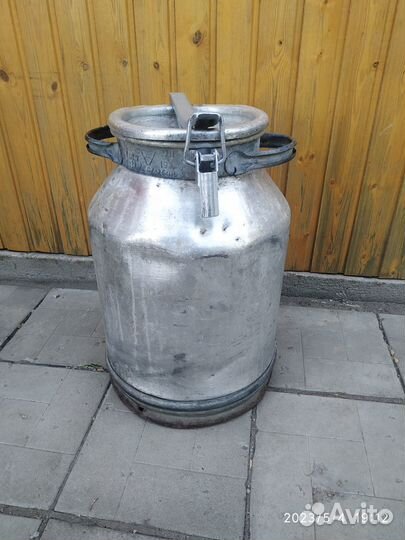 Фляга алюминиевая бу 40л