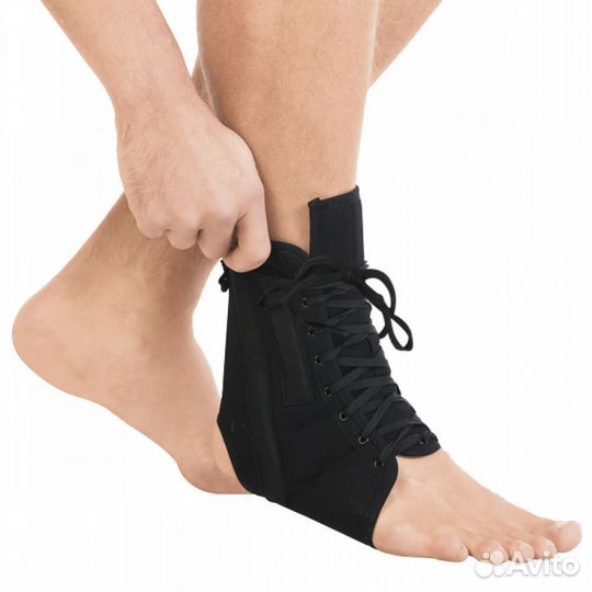Бандаж на голеностопный сустав с пластинами, триве