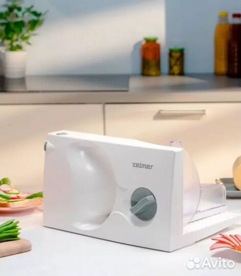Ломтерезка Zelmer ZFS0916, белый