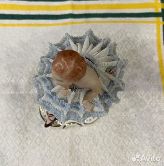 Старинная фарфоровая статуэтка балерина (Germany)