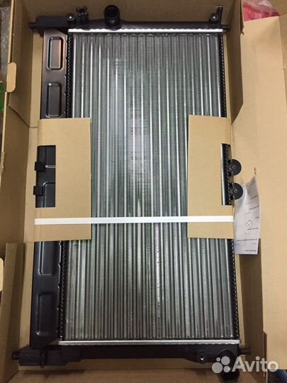 Радиатор основной Ланос с кондиционером