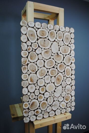 Панно из можжевельника