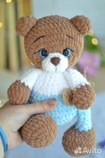 Вязаный мишка