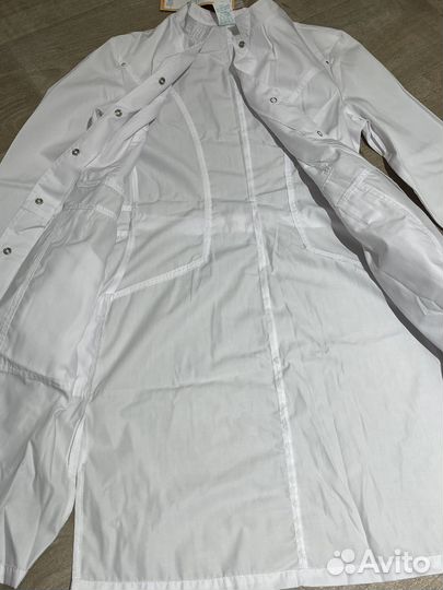 Халат белый медицина elite 44 размер