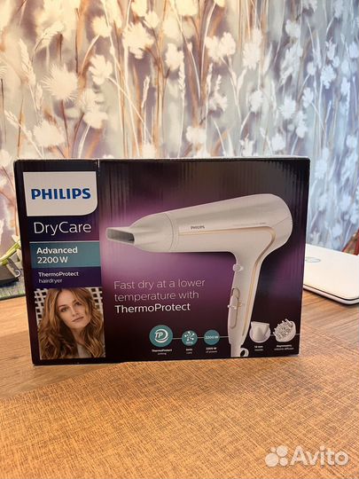 Фен Philips thermoprotect 2200w ionic