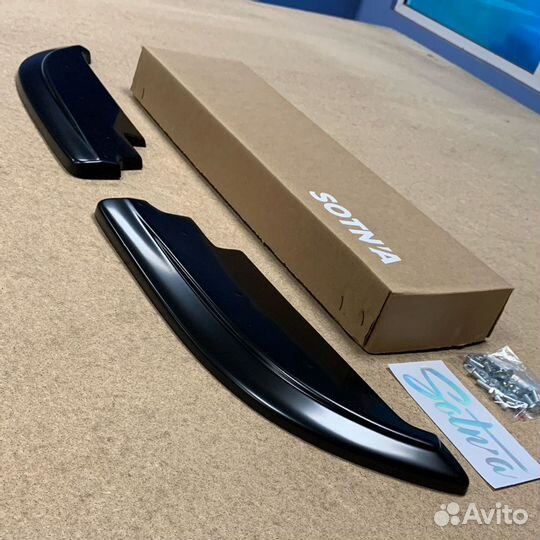 Задние сплиттеры для Subaru Impreza GD 02-07