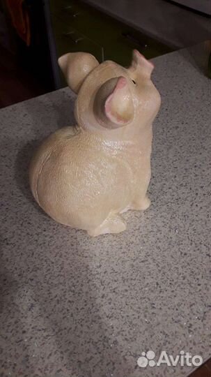 Копилка гипсовая, поросенок