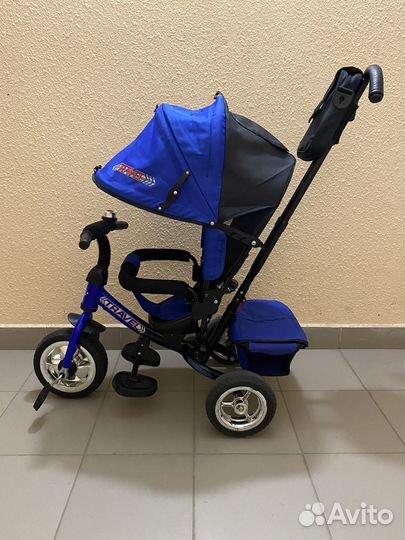 Трехколесный велосипед коляска