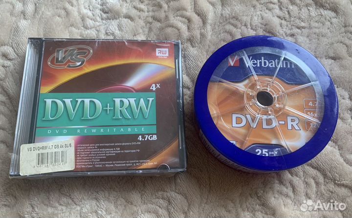 Болванки DVD-RW DVD-R