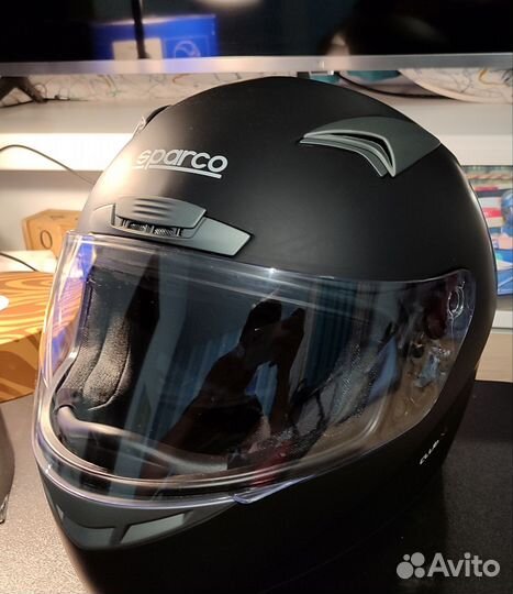 Шлем Sparco club x1 для картинга с темным визором