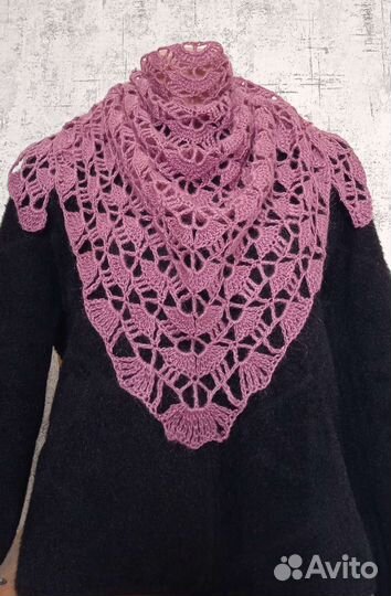 Бактус ручная работа (шейный платок)