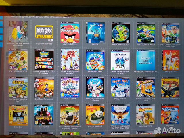 Прошитая PlayStation 3 + 70 детских игр