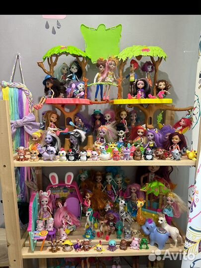 Enchantimals коллекция кукол 45 штук