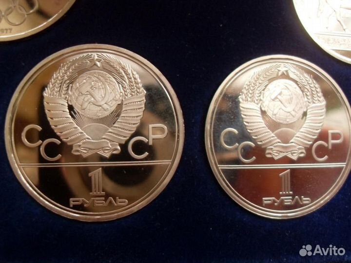 Редкий набор олимпиада 80 -пруф староделы оригинал