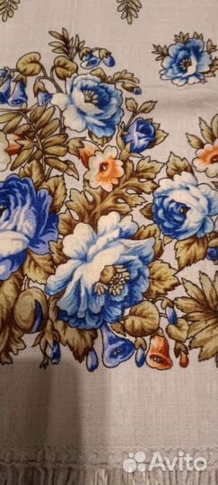 Павлопосадский платок шерсть