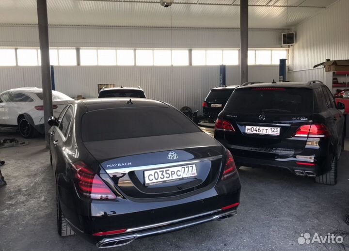 Рестайлинг Mercedes Maybach w222