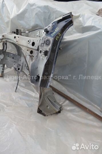 Лонжерон передний левый четверть Fluence флюенс