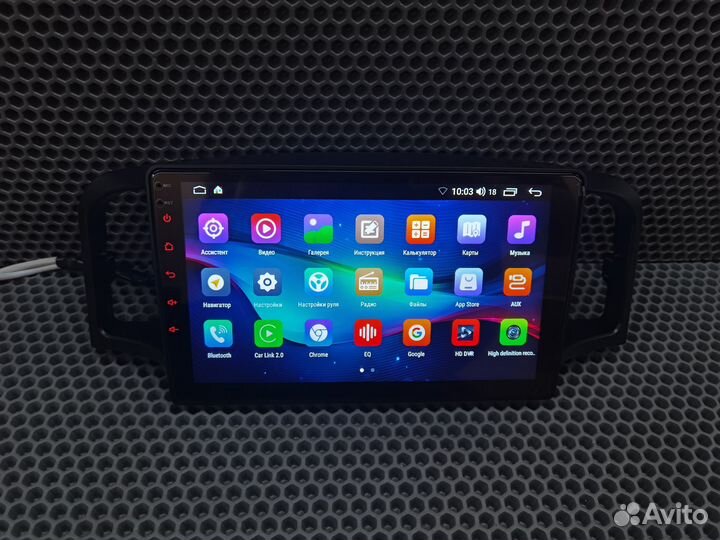 Магнитола lifan Solano Android IPS экран Новая